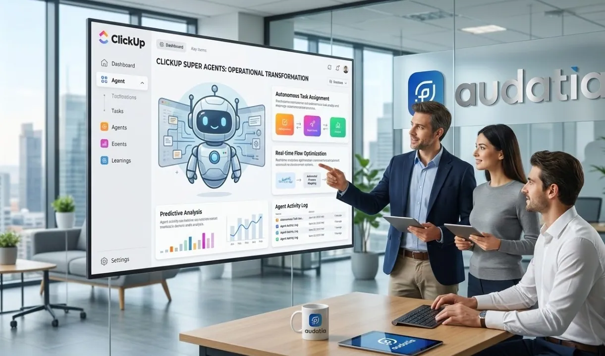 ClickUp Super Agents O Que São e Como a Inteligência Artificial Autônoma Transforma Operações