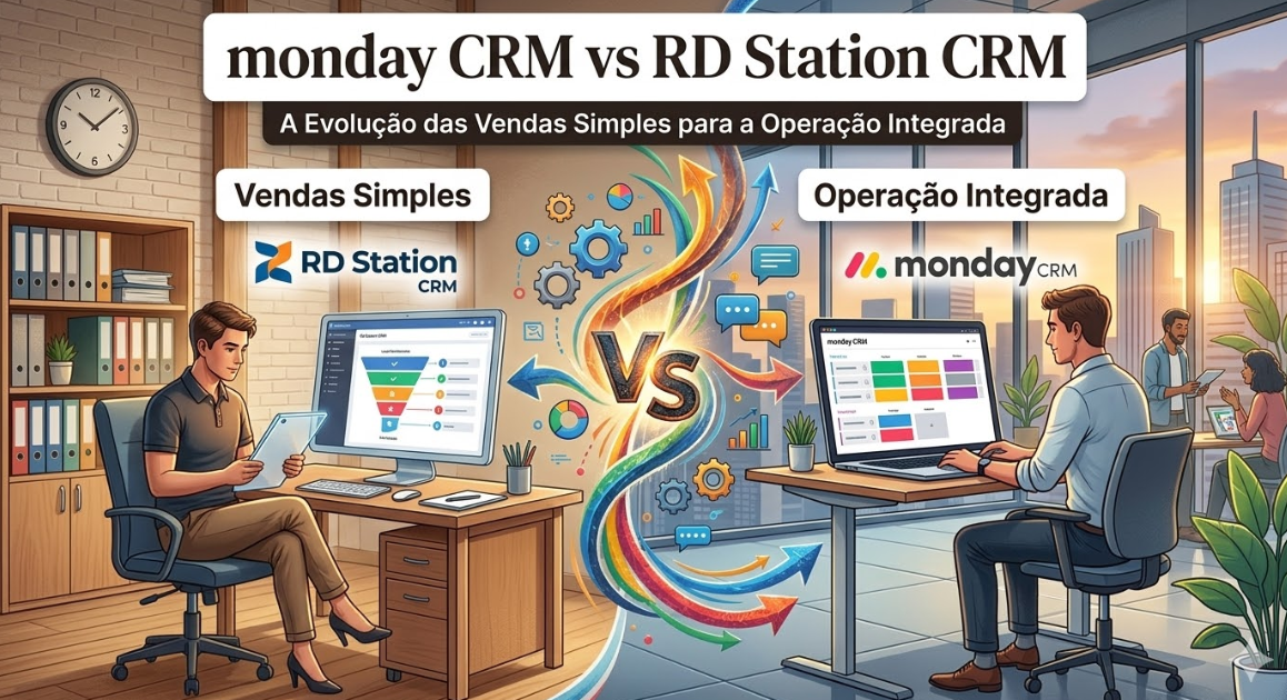 monday CRM vs RD Station CRM: A Evolução das Vendas Simples para a Operação Integrada